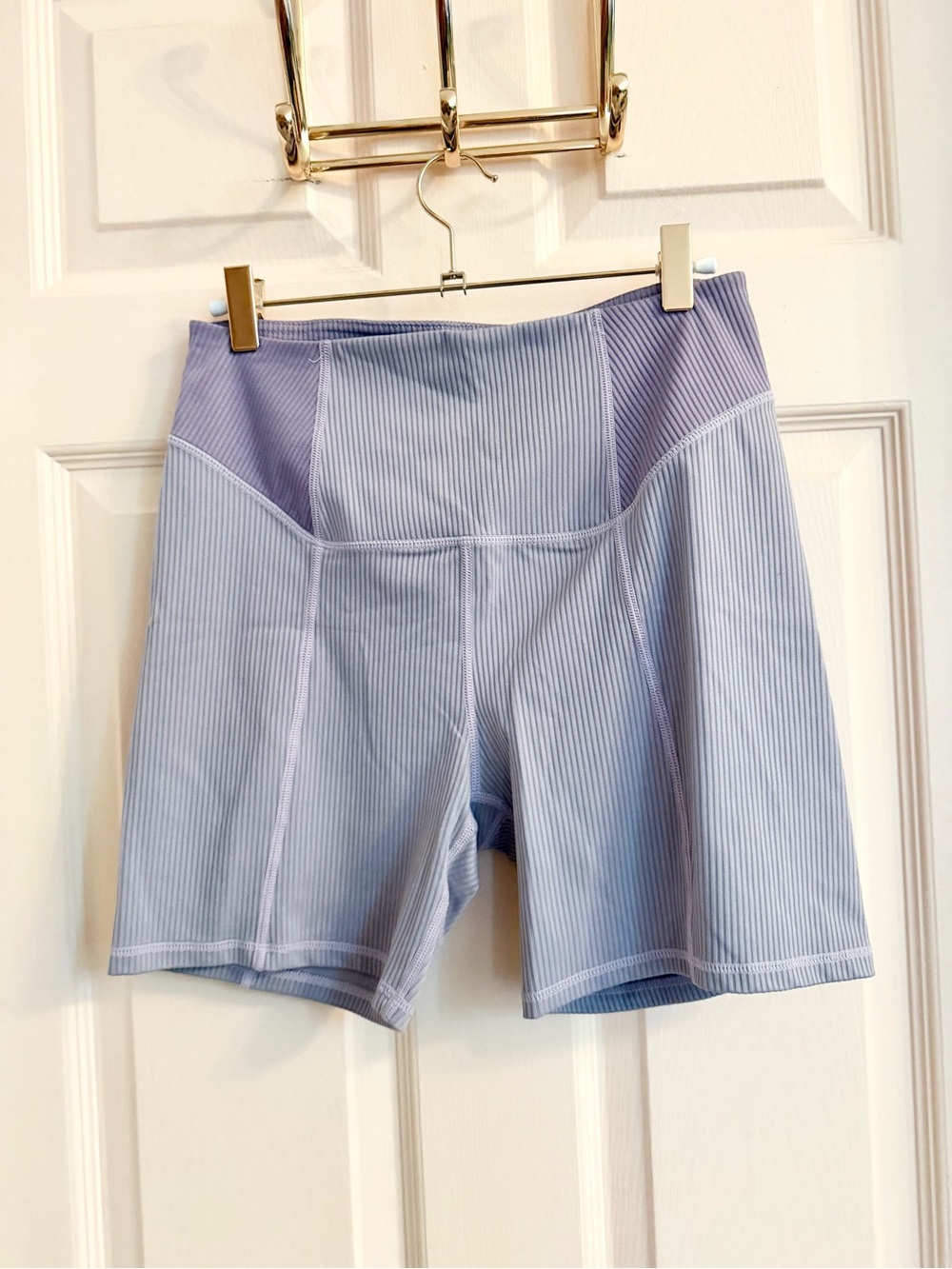 Purple for love and lemons bike shorts